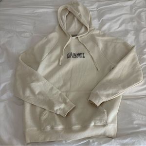 Taylor Swift Eras Tour Beige Hoodie Oversized